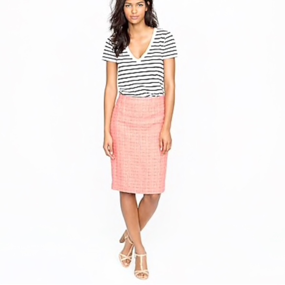 J. Crew Dresses & Skirts - J. Crew | No. 2 Pencil Skirt in Neon Tweed